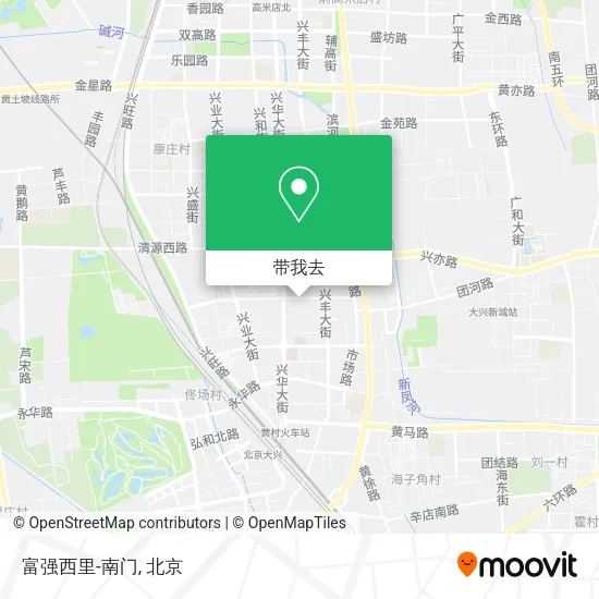 富强西里-南门地图