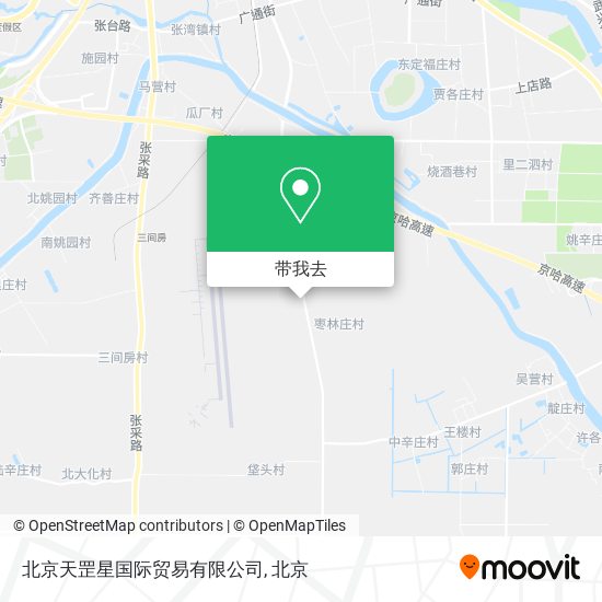 北京天罡星国际贸易有限公司地图