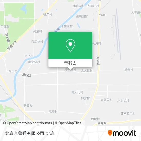 北京京鲁通有限公司地图