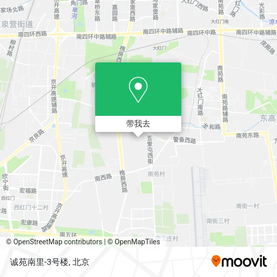 诚苑南里-3号楼地图