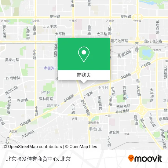 北京强发佳誉商贸中心地图