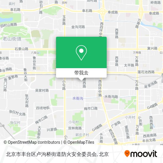 北京市丰台区卢沟桥街道防火安全委员会地图