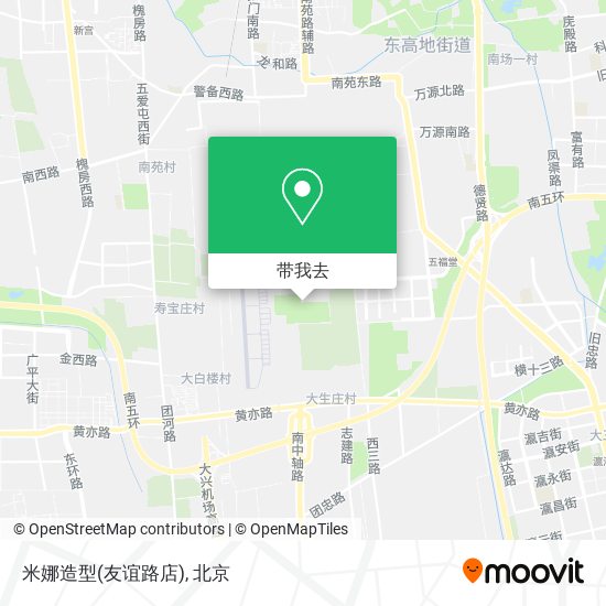 米娜造型(友谊路店)地图