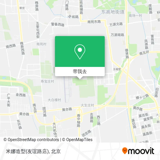 米娜造型(友谊路店)地图