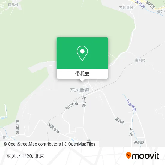 东风北里20地图