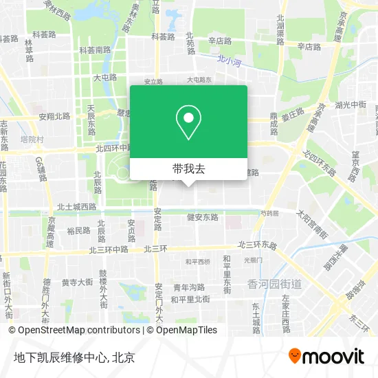 地下凯辰维修中心地图