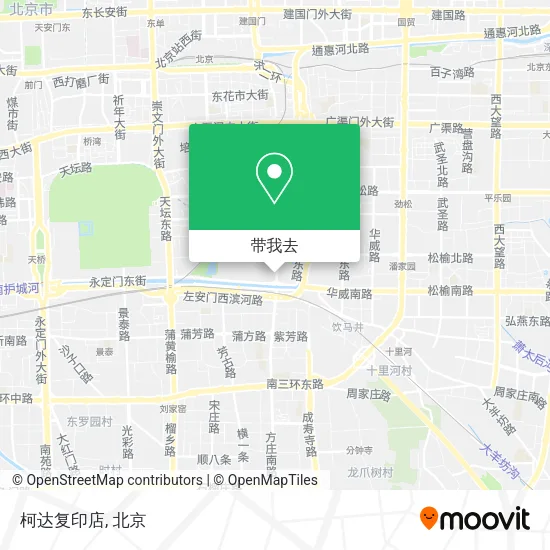 柯达复印店地图