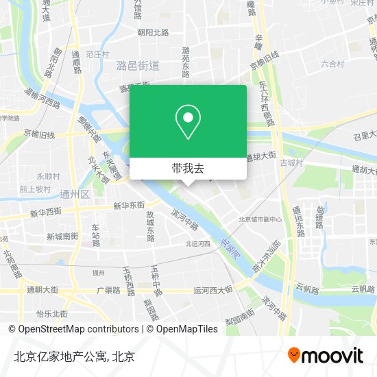 北京亿家地产公寓地图