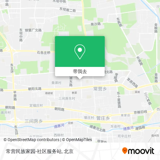 常营民族家园-社区服务站地图
