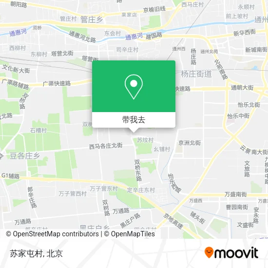 苏家屯村地图