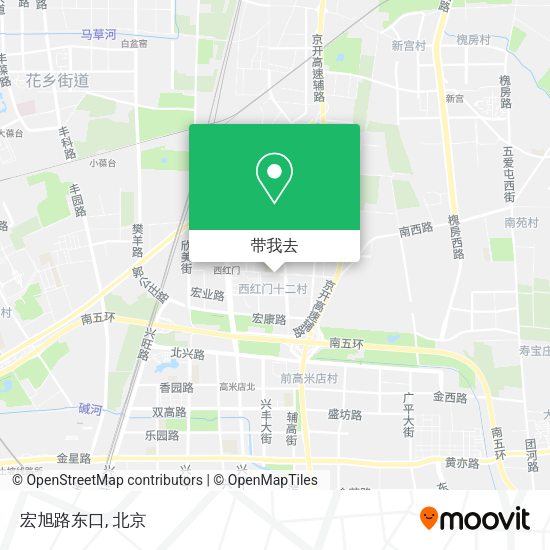 宏旭路东口地图