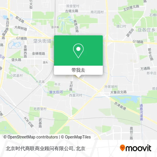 北京时代商联商业顾问有限公司地图
