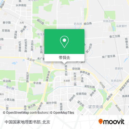中国国家地理图书部地图