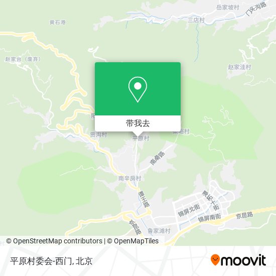 平原村委会-西门地图