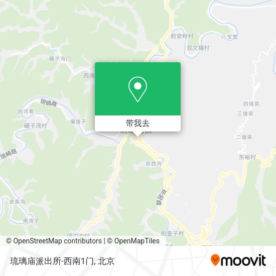 琉璃庙派出所-西南1门地图