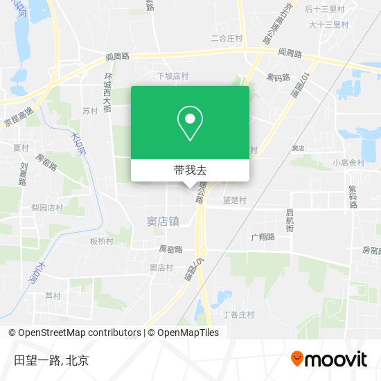 田望一路地图