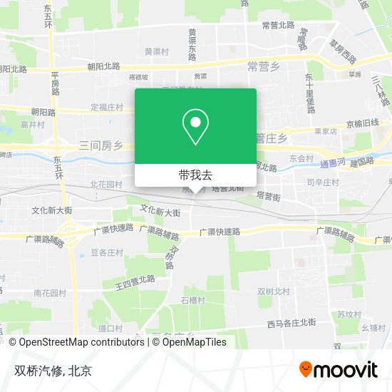 双桥汽修地图