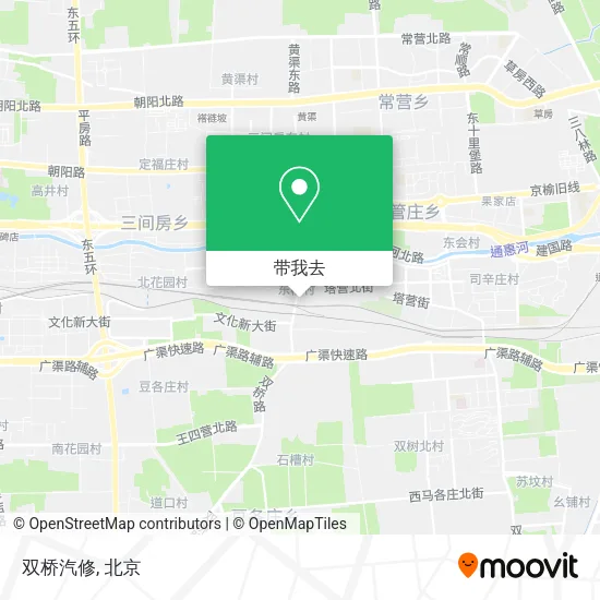 双桥汽修地图