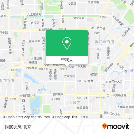 恒赐纹身地图