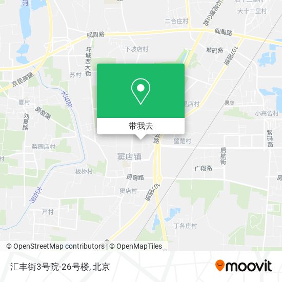 汇丰街3号院-26号楼地图