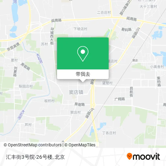 汇丰街3号院-26号楼地图
