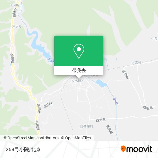 268号小院地图