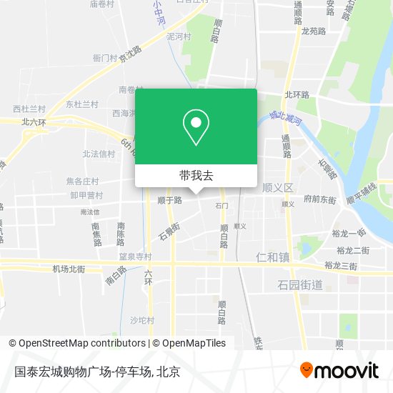 国泰宏城购物广场-停车场地图