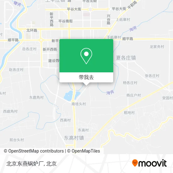 北京东燕锅炉厂地图