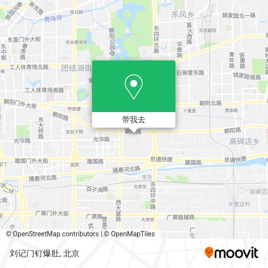 刘记门钉爆肚地图