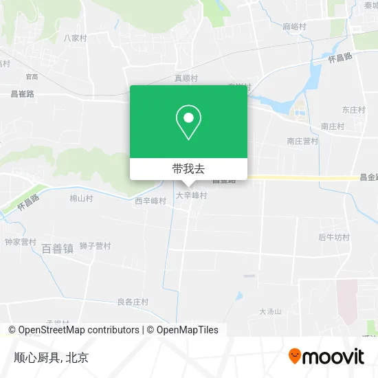 顺心厨具地图