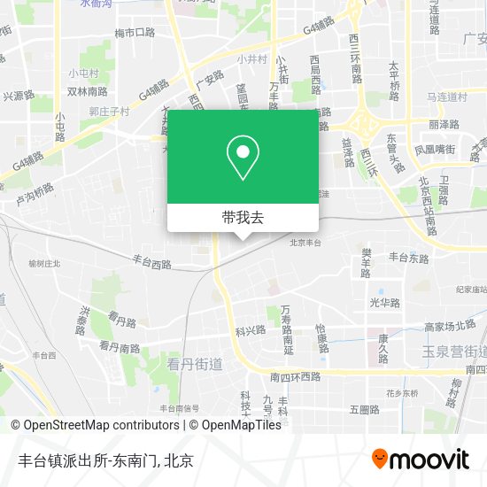 丰台镇派出所-东南门地图