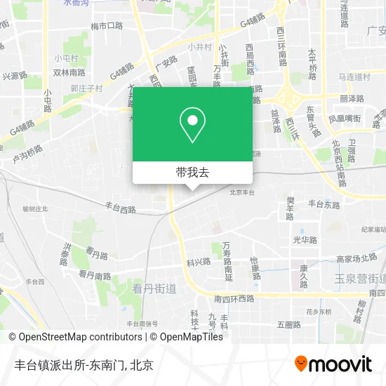 丰台镇派出所-东南门地图