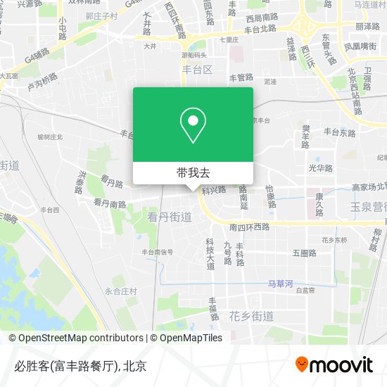 必胜客(富丰路餐厅)地图