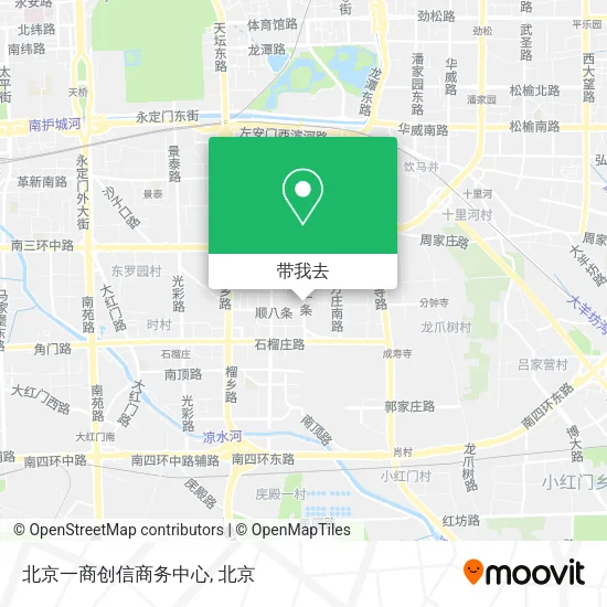 北京一商创信商务中心地图