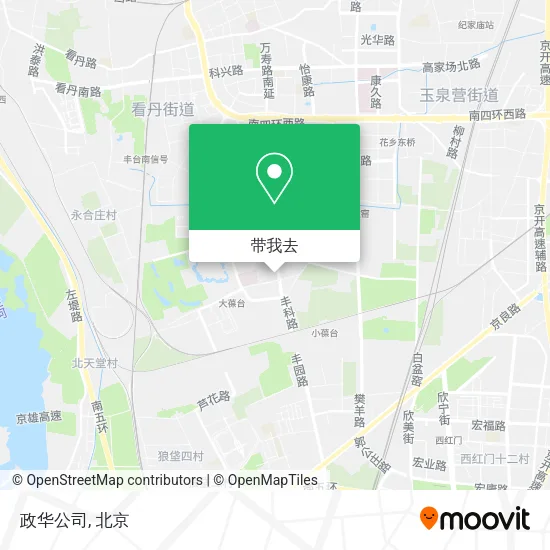 政华公司地图