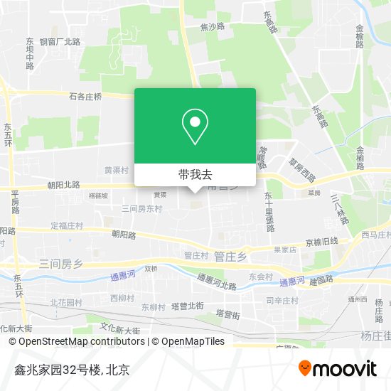 鑫兆家园32号楼地图
