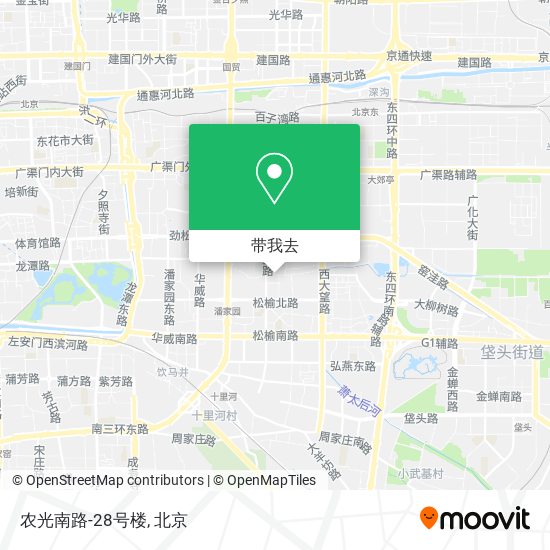 农光南路-28号楼地图