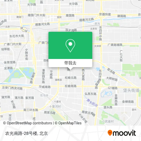 农光南路-28号楼地图