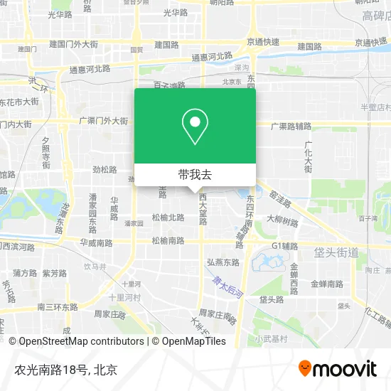 农光南路18号地图