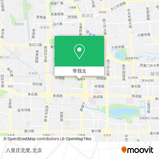 八里庄北里地图