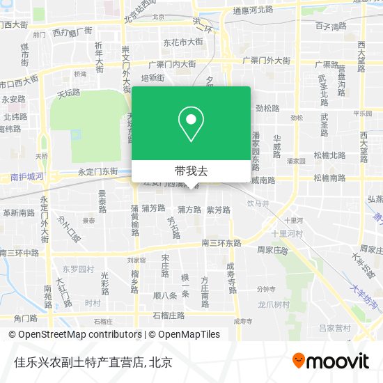 佳乐兴农副土特产直营店地图