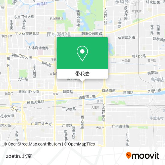 zoetin地图