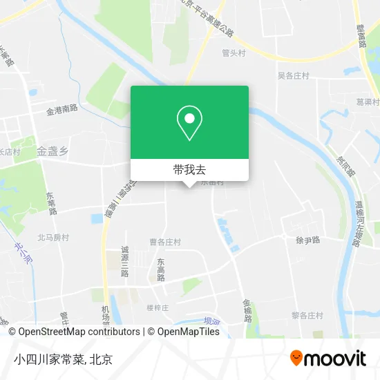 小四川家常菜地图