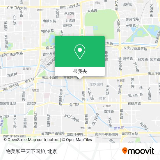 物美和平天下国旅地图