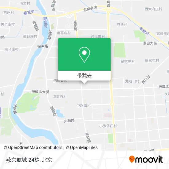 燕京航城-24栋地图