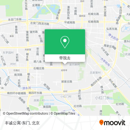 丰诚公寓-东门地图