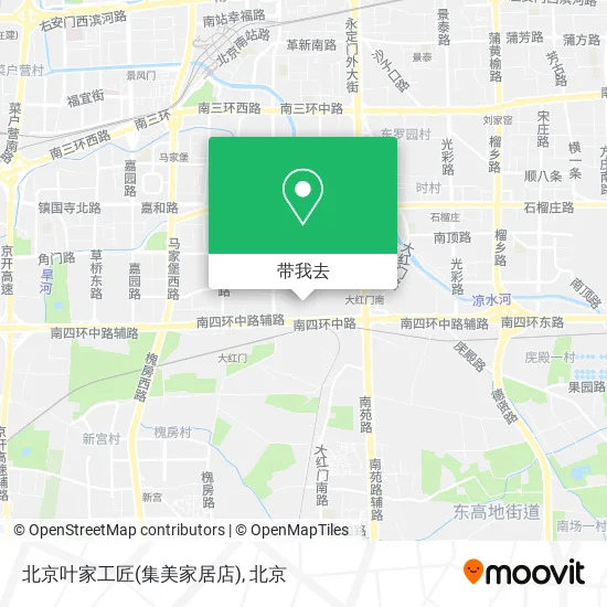 北京叶家工匠(集美家居店)地图