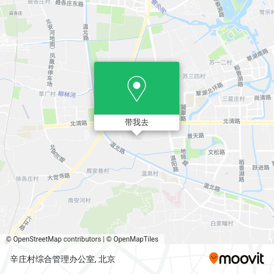 辛庄村综合管理办公室地图