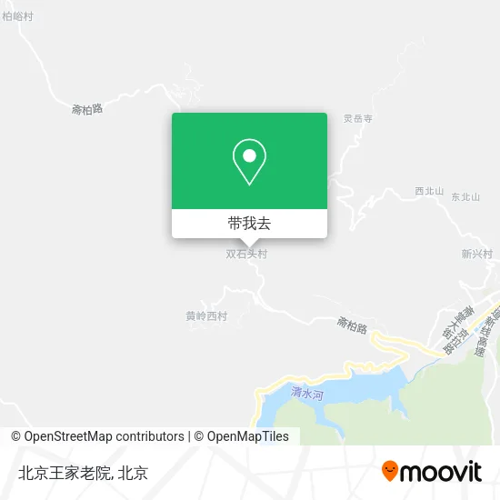 北京王家老院地图