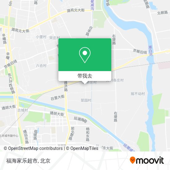 福海家乐超市地图